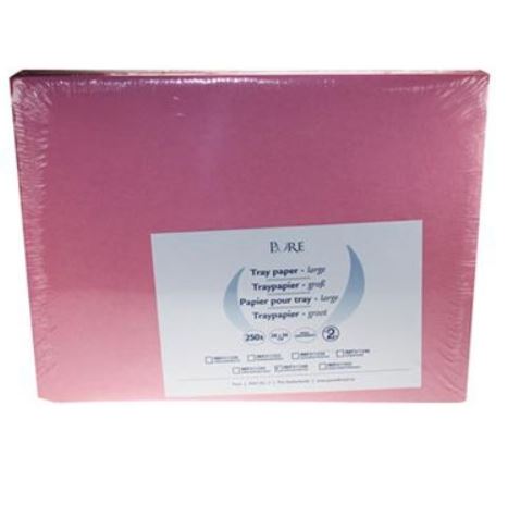 Pure Traypapier 28x36cm roze 250 vel