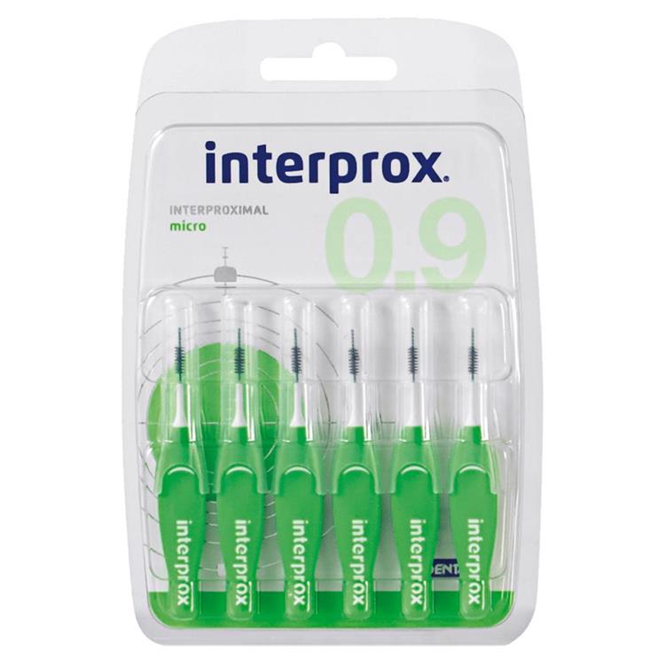 Interprox® Micro interdentale borstels Ø 2,4mm (vert) - 6 pcs