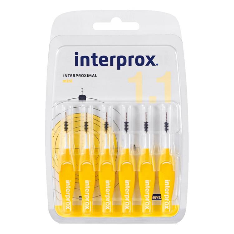 Interprox® Mini interdentale borstels Ø 3,0mm (geel) - 6 st
