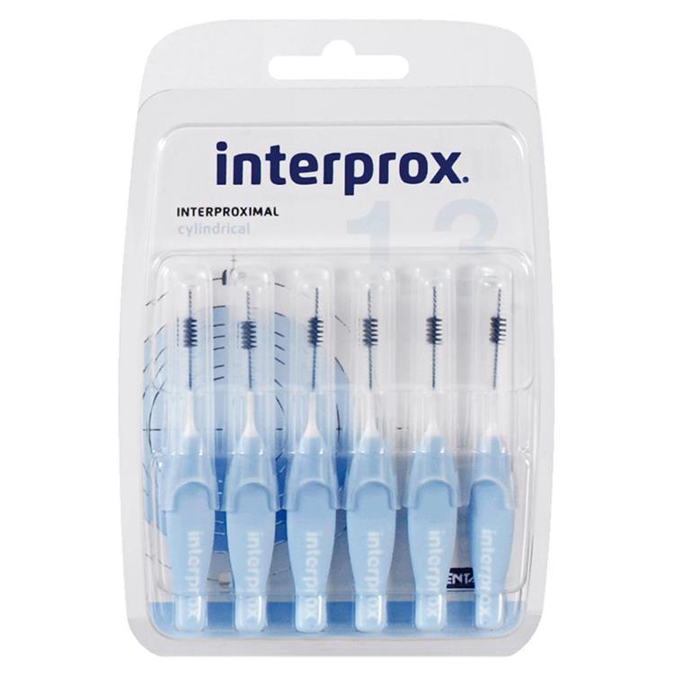 Interprox® Cylindrical interdentale borstels Ø 3,5mm (lightblue) - 6 pcs