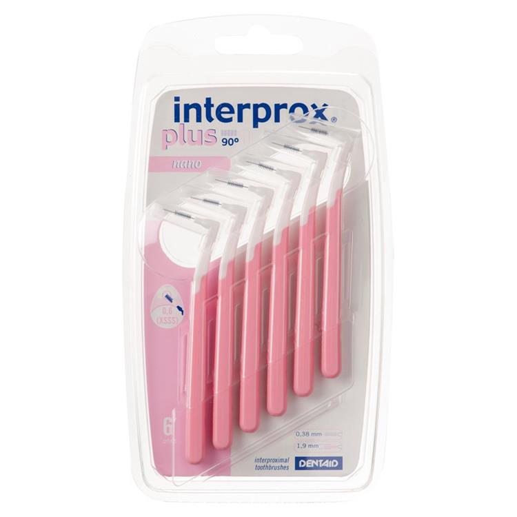 Interprox® Plus Nano interdentale borstels Ø 1,9mm (roze) - 6 st