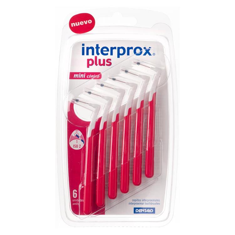 Interprox® Plus Mini Conical interdentale borstels Ø 2,0-4,0mm (rood) -6 st