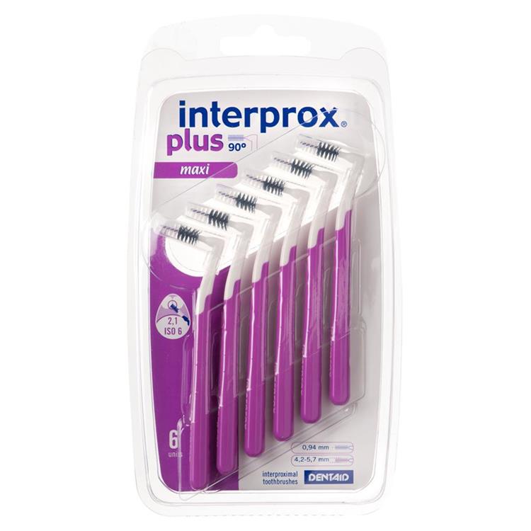 Interprox® Plus Maxi interdentale borstels Ø 4,2-5,7mm (paars) - 6 pcs