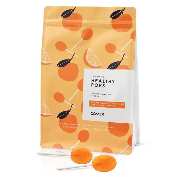 Cavex Healthypops orange (60 pièces)