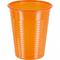 Drinkbekers oranje 180 cc 3000 st.