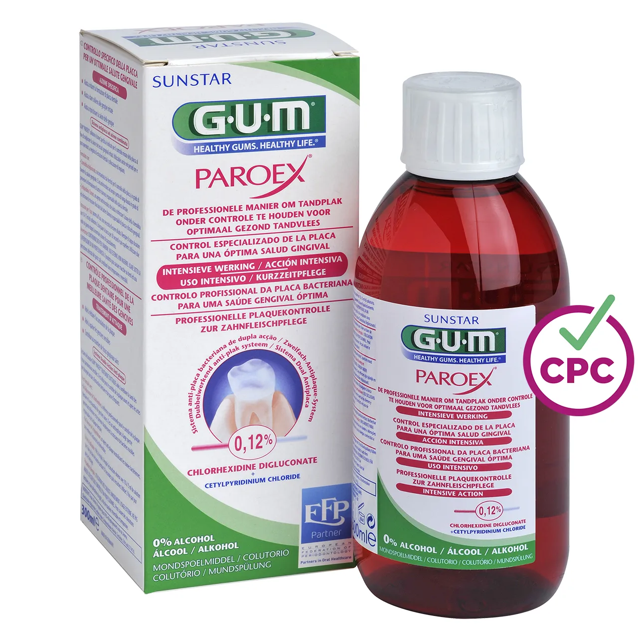 Gum Paroex 0,12% CHX + 0,05% CPC - 300 ml