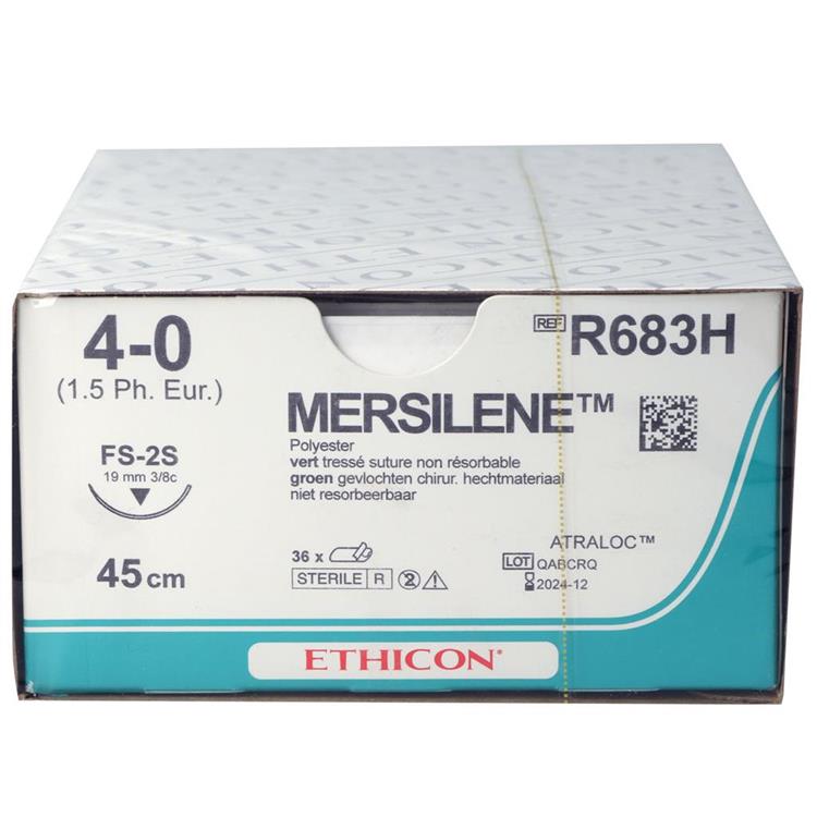 Mersilene® polyester hechtdraad 4-0 FS-2S 36 st
