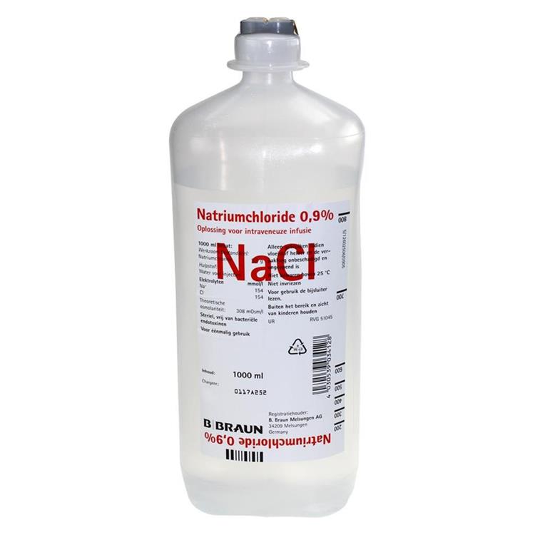 Braun natriumchloride (NaCl) 0,9% Ecoflac