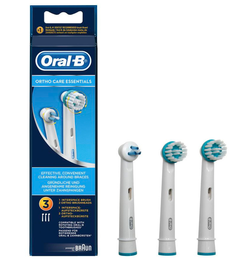 Têtes de brosse Oral B Ortho (3 pièces)