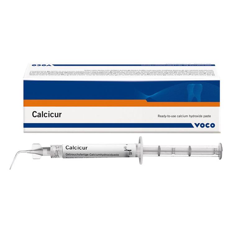Calcicur calciumhydroxidepasta syringe - normal pack 2 ml