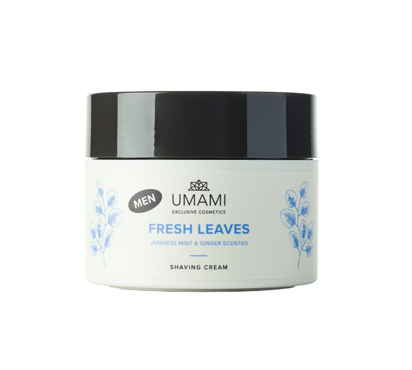 Umami Fresh leaves crème de rasage