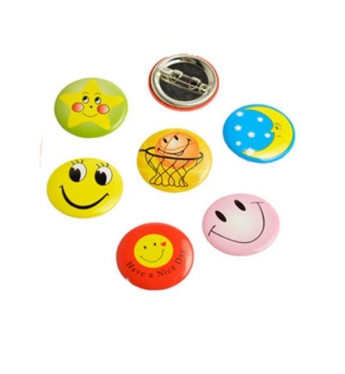Buttons Smile mini 2 cm 48 st