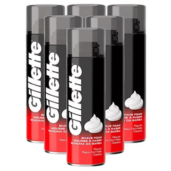 PROMOPACK Gillette series scheerschuim 200ml/Protection