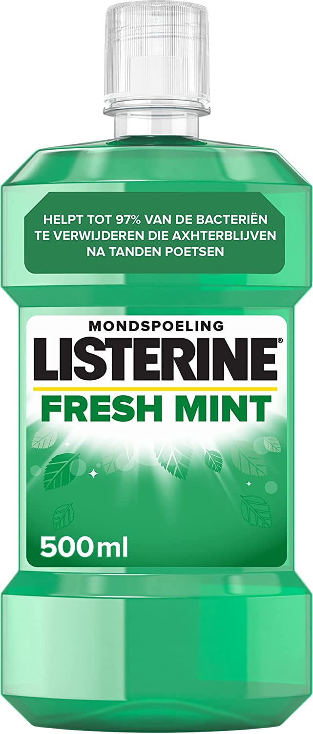 Listerine mondwater 500ml/Fresh Mint