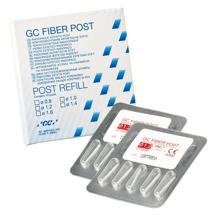 Fiber Post Refill 1,2mm 10 st