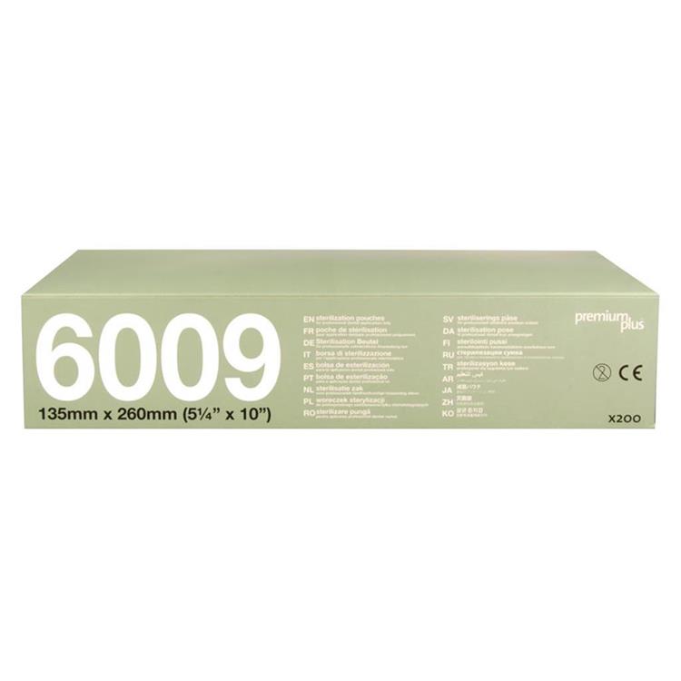 Premium Plus sterilisatiezakjes - 135 x 260mm (groen) 200 st