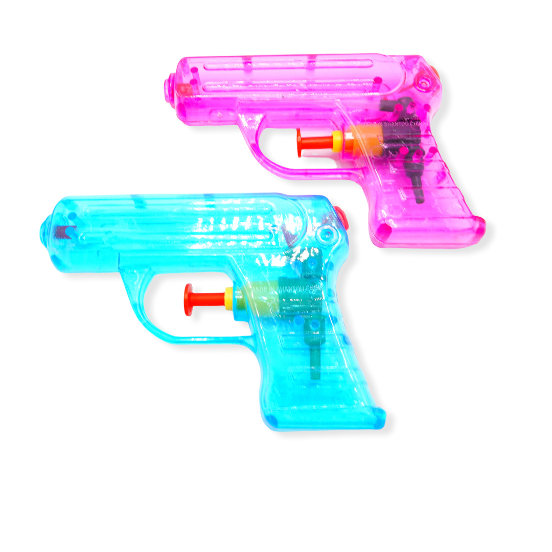 Neon Water Guns pistolet à eau 11 cm 6 coleurs 60pcs par boite