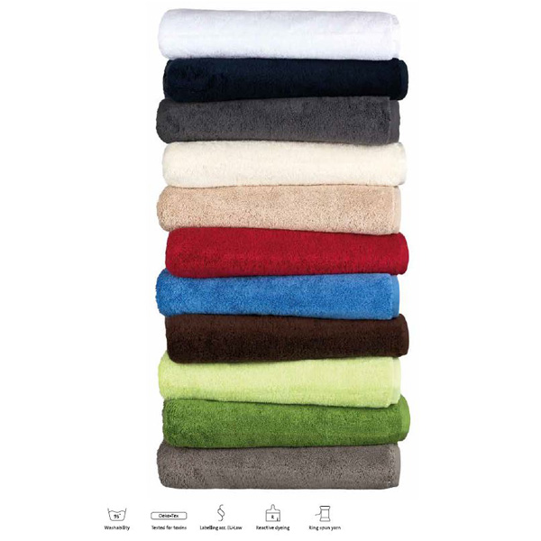 Luxury-Line Bath towel 70x140 cm 3 st