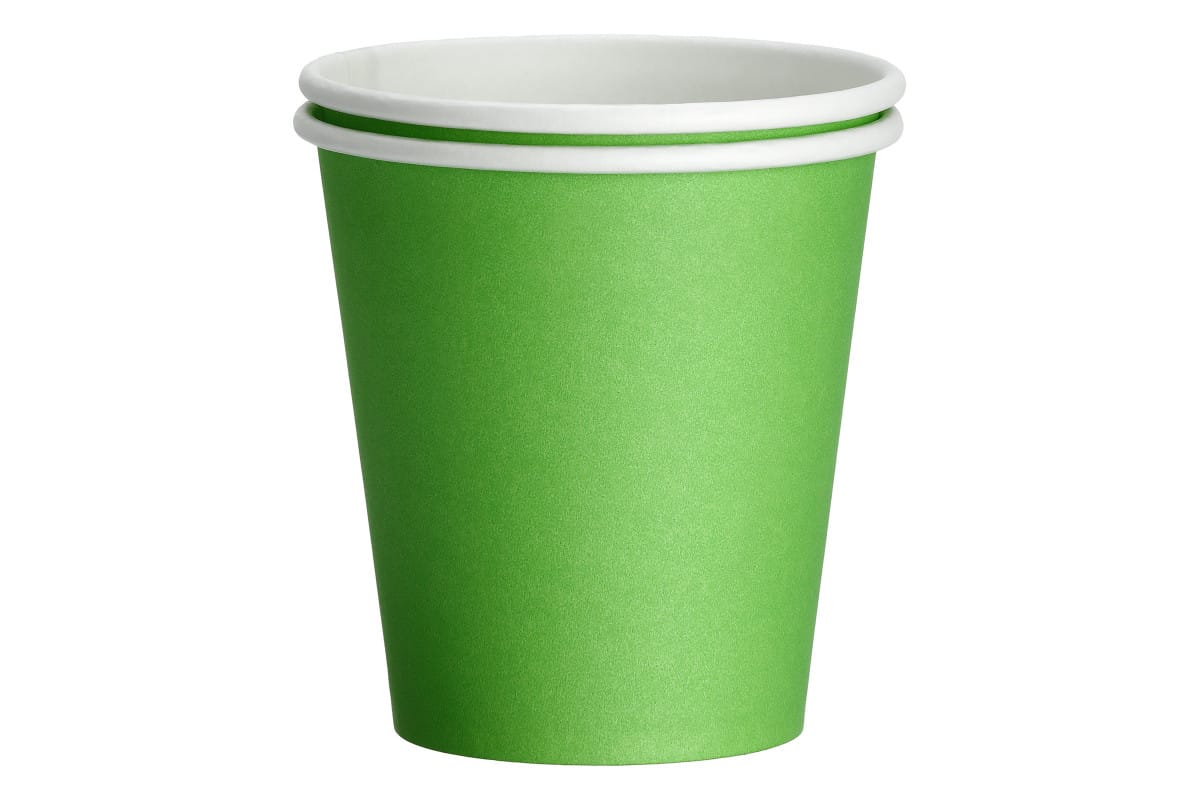 Drinkbekers papier Fresh Green 1000 stuks
