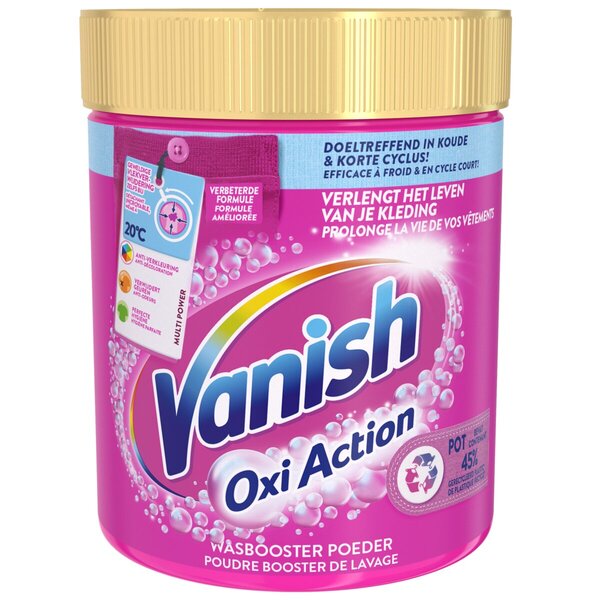 Vanish Oxi Action poeder 470g Pink gold