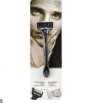 Lames de rasoir pour le rasoir Vitry (4 pièces)