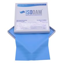 ISODAM digues non-latex Heavy bleu 152mm x 152mm 20 pcs