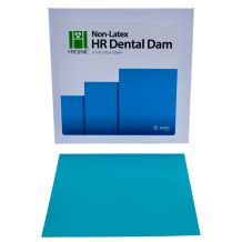 HYGENIC digues non latex 150mm x 150mm vert sarcelle 15 pcs