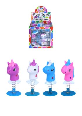 Licorne sautante 4 modèles 7,5 cm 72 pièces