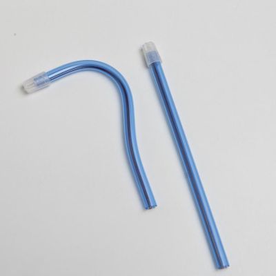 PLUSS aspiration de salive longue 145 mm - 100pcs - bleu ciel