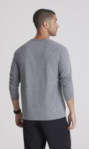 Barco Medical Uniforms heren underscrub ondershirt lange mouwen grijs 