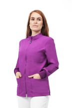 Jasje Unisex Quick Next strijkvrij lange mouwen Violet