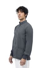 Quick Next blouson Unisex sans repassage manches longues Gray