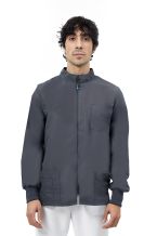 Quick Next blouson Unisex sans repassage manches longues Gray