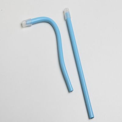 PLUSS speekselzuigers lang 145mm - 100st - opaque lichtblauw