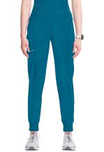 Infinity pantalon jogging femmes Jade confort stretch slim-fit  Bleu des Caraïbes 