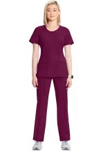 Infinity damestuniek Julia stretch comfort Bordeaux