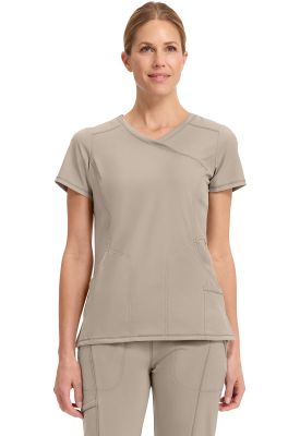 Infinity tuniek voor dames Jade stretch comfort Khaki