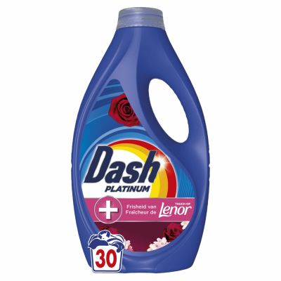 Dash vloeibaar wasmiddel 1,35L/30sc Platinum  jasmin & rose de mai