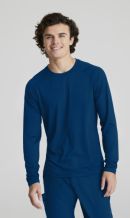 Barco Medical Uniforms heren underscrub ondershirt lange mouwen indigo