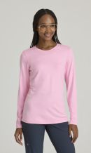 Barco Medical Uniforms dames underscrub ondershirt lange mouwen roze 