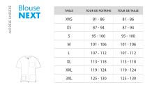 Jasje Unisex Quick Next strijkvrij lange mouwen Violet