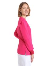 Tunique pour Dames Quick Power manches longues sans repassage Pink