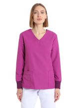 Tunique pour Dames Quick Power manches longues sans repassage Violet