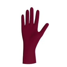 Unigloves nitrile handschoenen Bordeaux Pearl 100 st