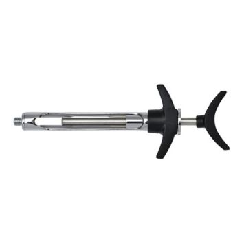 Auto aspirerende Injectie spuit PerfectionPlus 1.8ml inox metrische schroefdraad