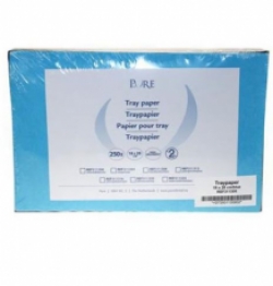 Pure Traypapier 28X36 cm Blauw 250 vel.