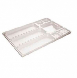 Disposable Instrumententrays wit 28 x 18 cm 400 st.