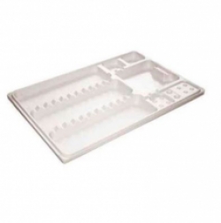 Pure Disposable Instrumententrays wit 28x18 cm 400 st.