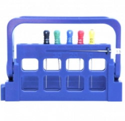 Endo mini vijlenhouder 8 gaten autoclaveerbaar 134°