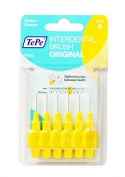 Tepe brosses interdentaires Yellow 0,70 mm 10x6 pcs